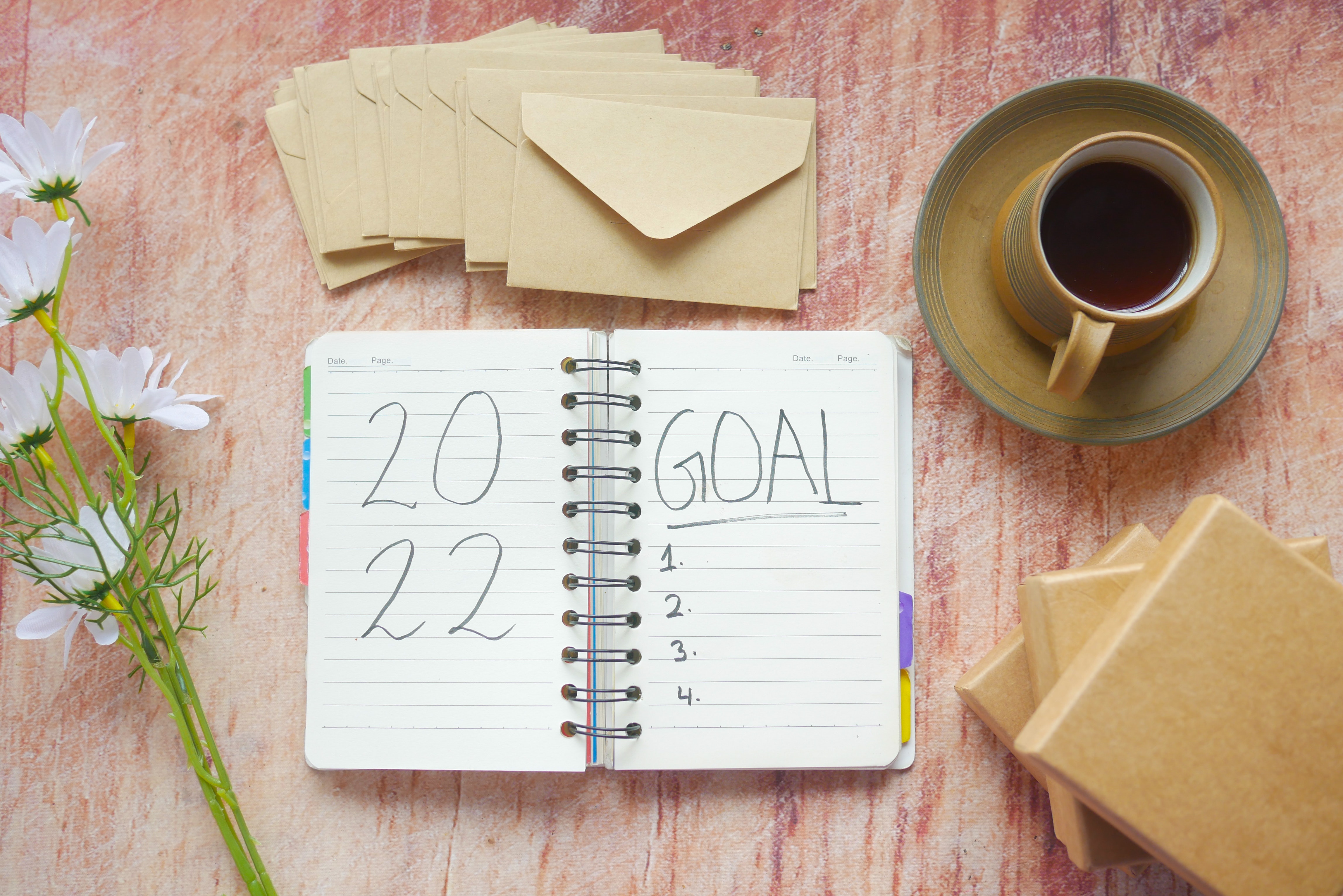 2022 calendar goals 